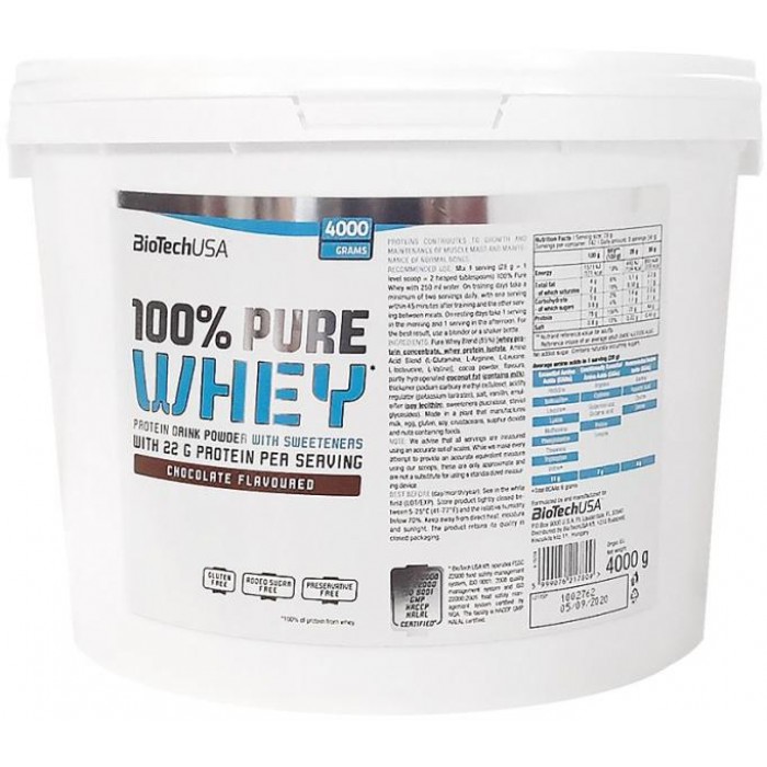 BioTech - 100% Pure Whey / 4000gr.